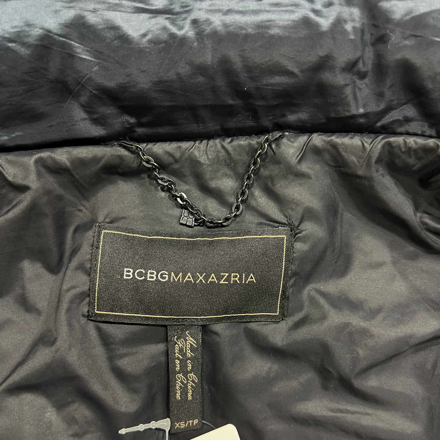 BCBG Max Azria Black Puffer Coat