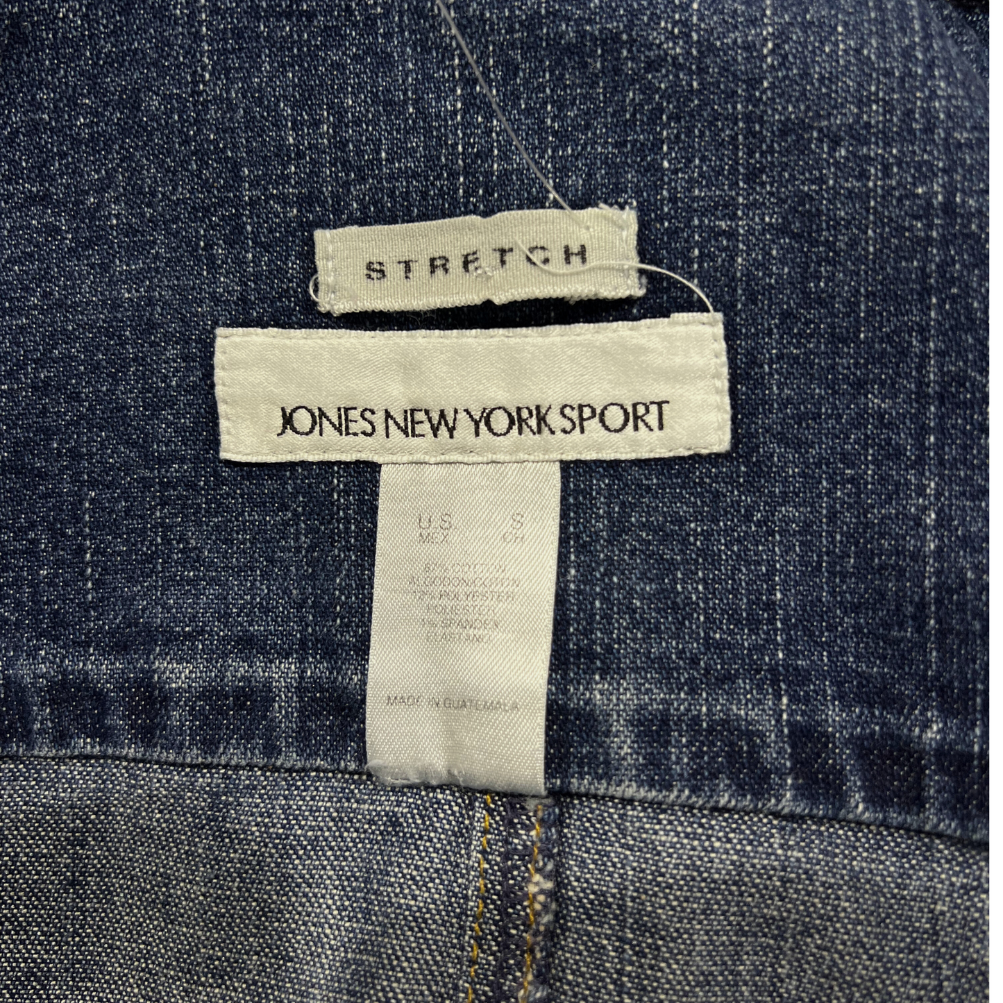 Vintage Jones New York Sport Stretch Denim Jacket