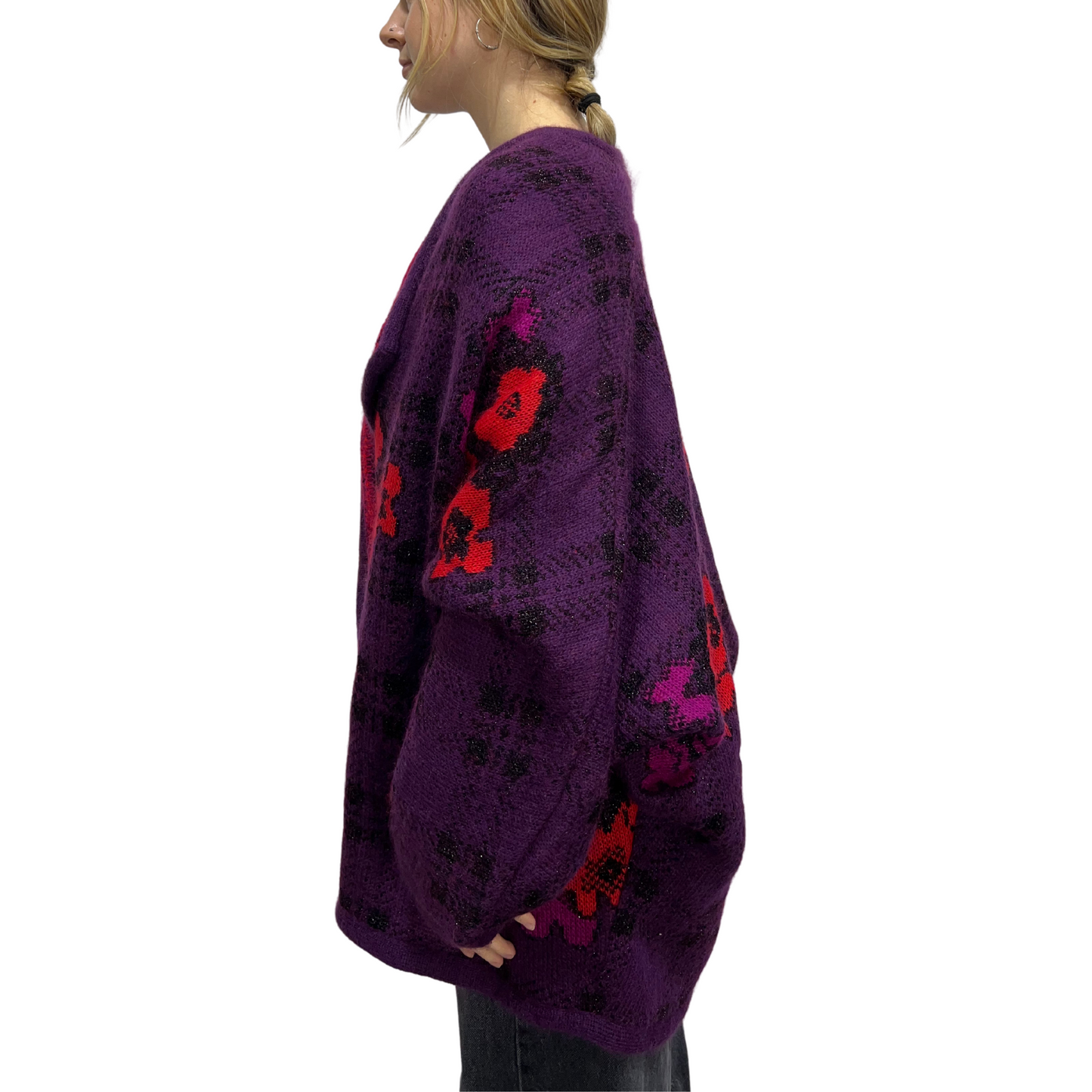 Vintage Escada 80's/90's Floral Cardigan