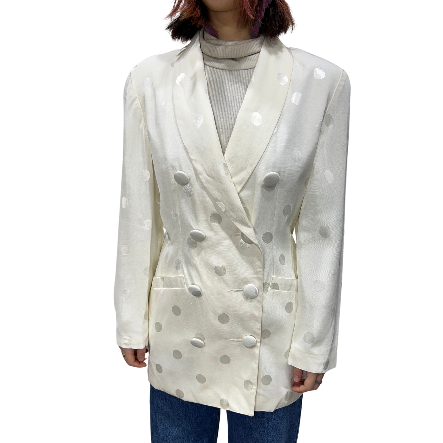 Vintage "The Limited" Ivory Blazer*