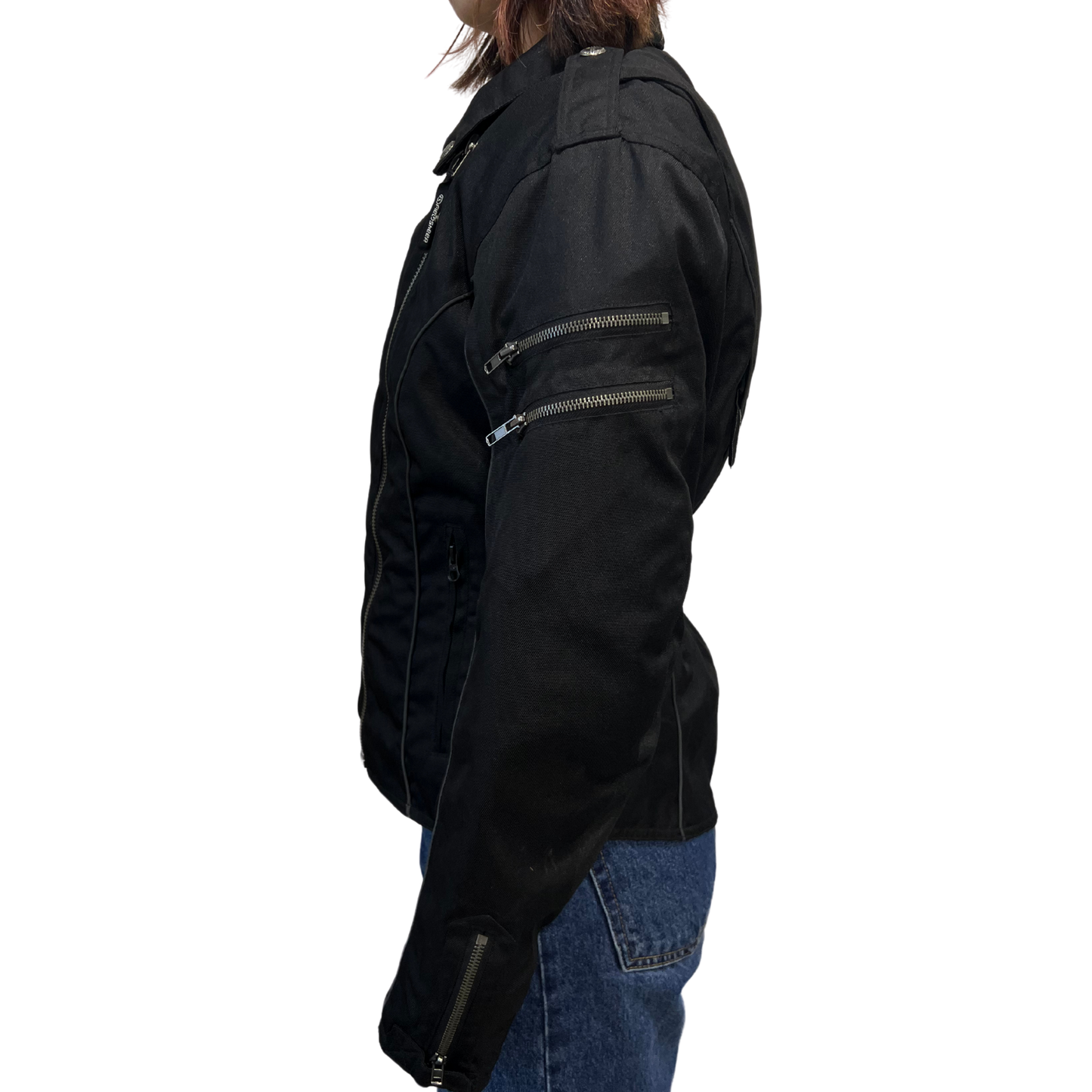 Fieldsheer Black Motorcycle Jacket