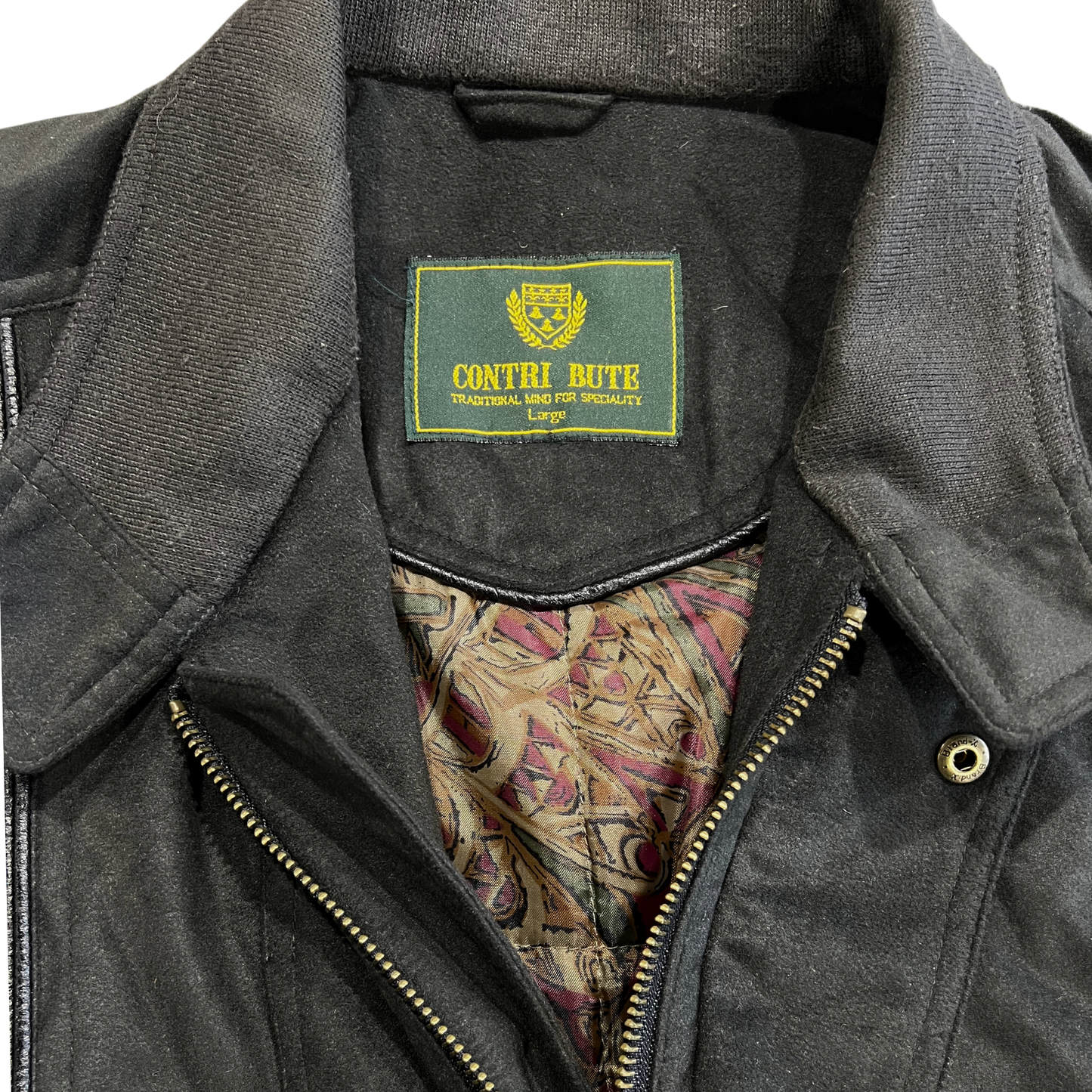 Vintage Contri Bute Bomber Jacket