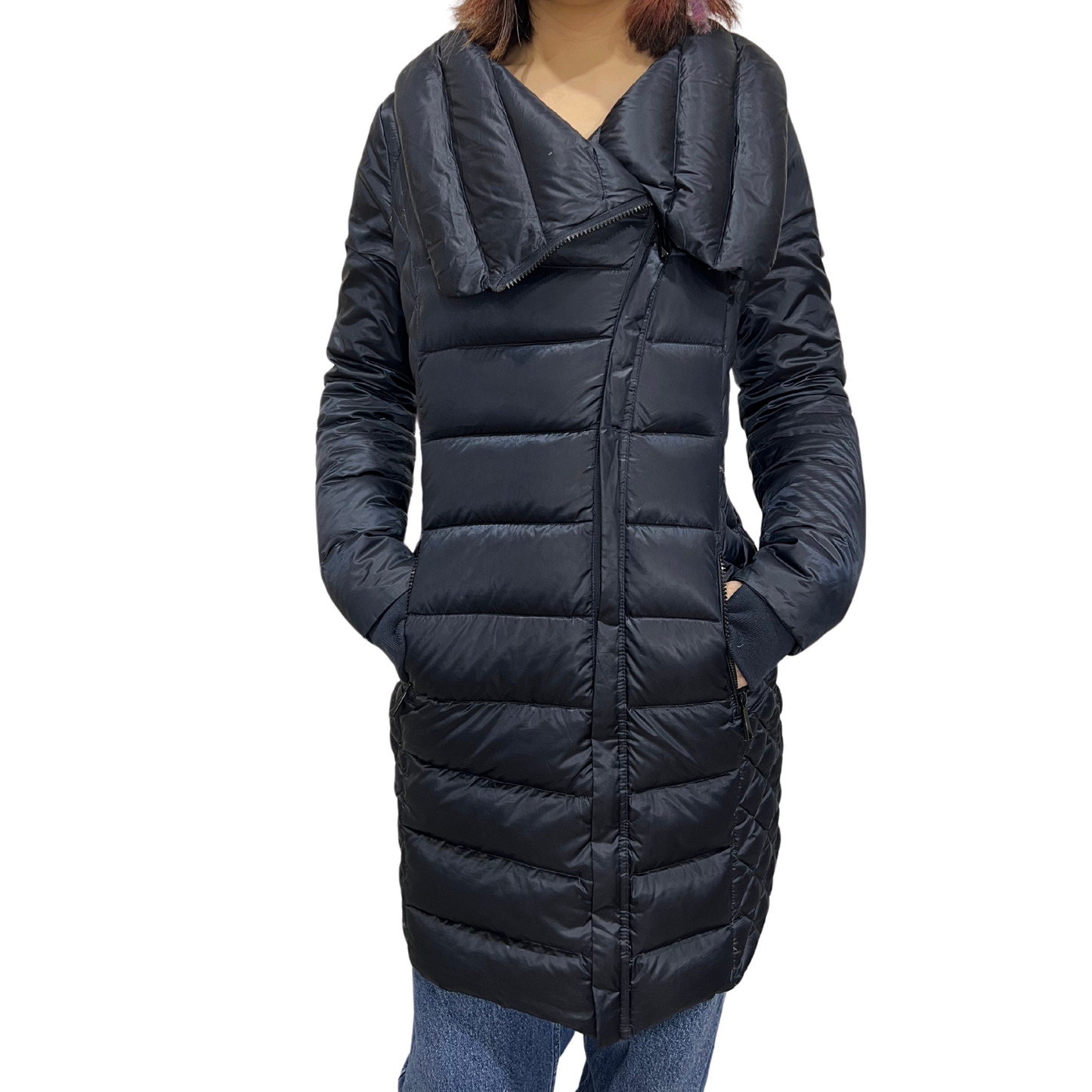 BCBG Max Azria Black Puffer Coat